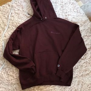 Brand New Maroon Champion oversized hoodie